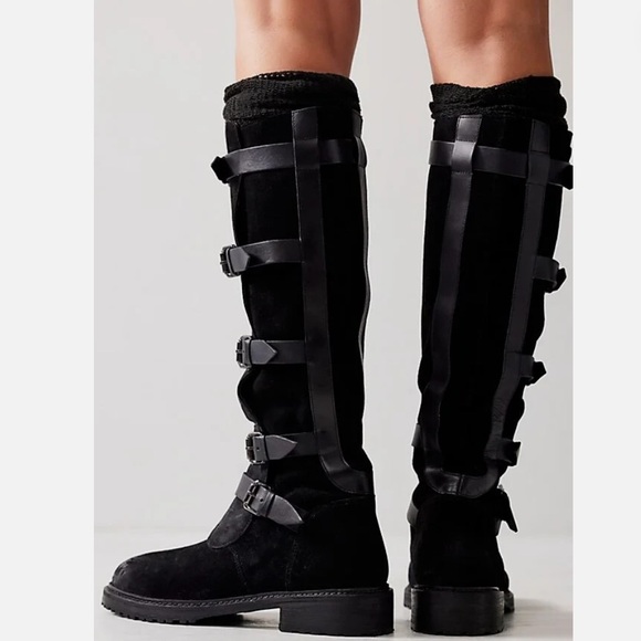 Free People Tristie Buckle Boot - Picture 3 of 14